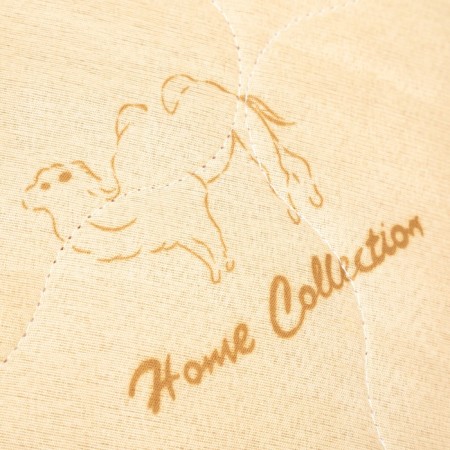 Blanket multi -ine stitches of camel wool 200x215 cm 150 gr, PE, envelope-1