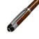 Gift handle, ball "Venzura" in the leatherette case, rotary, marble body with silver
