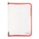 Plastic folder A4, 325 x 230 x 25 mm, lightning around, calligrata "office", PM-A4-01, 0.5 mm, transparent, pastel, peach