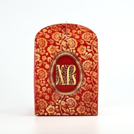 Folding box for the cake "Easter", 15 × 15 × 18 cm-2