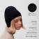 Women's hat minku, black color, rr 56-58