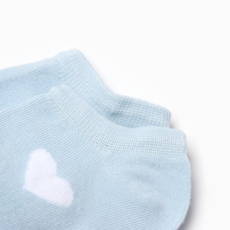 Women's socks shortened kaftan "hearts" p. 36-39-1