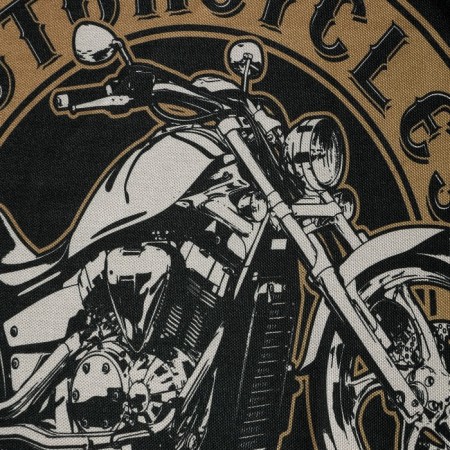 Apron Ethel "Motorcycles" 58 x68cm, 100% p/e-2