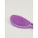 Comb massage oval for drying hair 24*10cm violet suspension QF