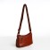Cross-Bodi Bag on a zipper, brown color