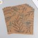 Scrapbooking paper Kraft "Elegant branches" density 180 g 30.5x32 cm