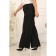 Female trousers, size 46, black color