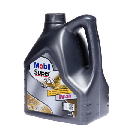 Motor oil Mobil Super 3000 X1 F-Fe 5W-30, 4 l synthetics