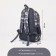 Tourist backpack, 16 l, lightning department, 3 outer pockets, “ZFTS”, color gray/camouflage