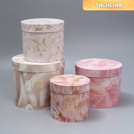 A set of hats for colors 4 in 1, gift packaging, “texture”, 14 x 13 cm - 20 x 17.5 cm-1