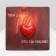 Heart icon, red color in gold