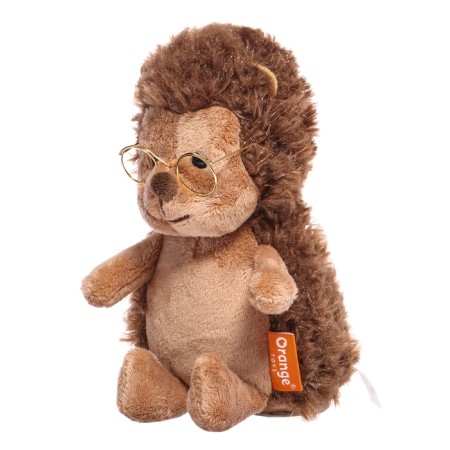 Soft toy "Hedgehog Kolyunchik" with glasses, 15 cm-4