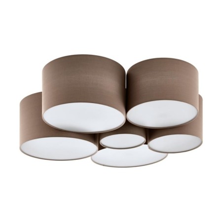 Chandelier Pastore 1, 6x40W E27, white color