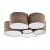 Chandelier Pastore 1, 6x40W E27, white color