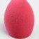 Sponge fireplace in the makeup Brack-Stacan container, latex, pink color