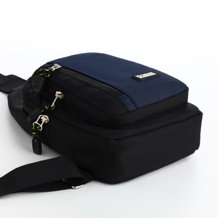 Backpack-sling, 17*8*30 cm, lightning department, 3 n/k, blue-4