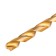 Spiral drill on metal Matrix, 9x300 mm, HSS, nitridetan coating