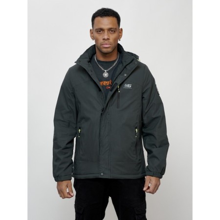 Sports male jacket, size 56, dark gray color