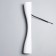 Sconces "Nuvola" LED 10W 4000K IP65 4000k white 5.8x30 cm