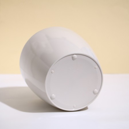 Flower pot, d = 19 cm, 3.5 l, plastic, beige-1