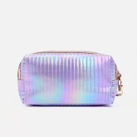 Lightning cosmetic bag, lilac color-1