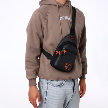Ryukzak-Sling, 17*8*30 cm, lightning department, 1 n/k, gray-7