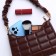 Baget bag, lightning department, brown color