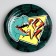 Disposable paper plate "Dinosaur", 18 cm