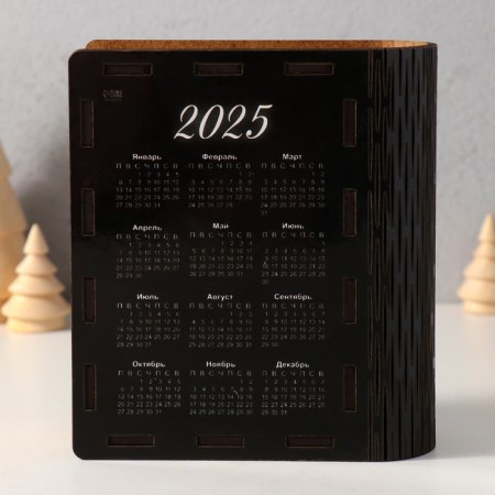 New Year's piggy bank "Make a desire" 14x12x5 cm-5