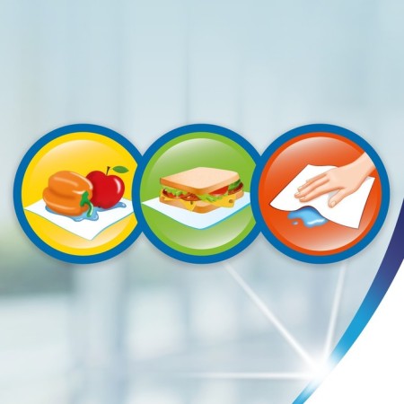 Paper towels Zewa, 2 layers, 4 rolls-3