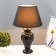 Table lamp "Vasalia" 1he27 40W Black 28x28x45 cm Risalux