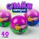 Slime, purple capsule 40 g
