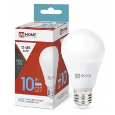 LED lamp In Home, E27, 10 W, 900 LM, 6500 K, Cold white glow