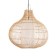 Ceiling Lamp from the rattan "Dian" 1x120W, E27, 60x60x70 cm