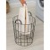 Belly basket Round shade "Loft", 35 × 40 cm