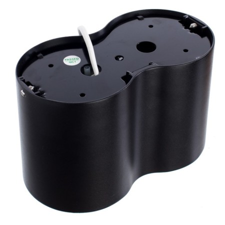 Falcon 2x50W GU10 lamp, black 11x20x13 cm-2