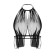 Bralett with Erolata Clara belt, Black, 48-52