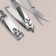 Manicure set "Paris", 6 items, in a case, a drawing mix