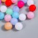 Beads for creativity plastic "Balls Color" matte set 20 grams d = 1.2 cm