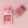 Follow nails "Dark Beige", 24 pcs, adhesive plates, square shape, glossy dark beige color