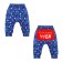 Pants crumb I am a "miracle", height 62-68 cm, blue