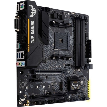The ASUS TUF Gaming B450M-Plus II, AM4, B450, 4XDDR4, DVI, HDMI, MATX.-1