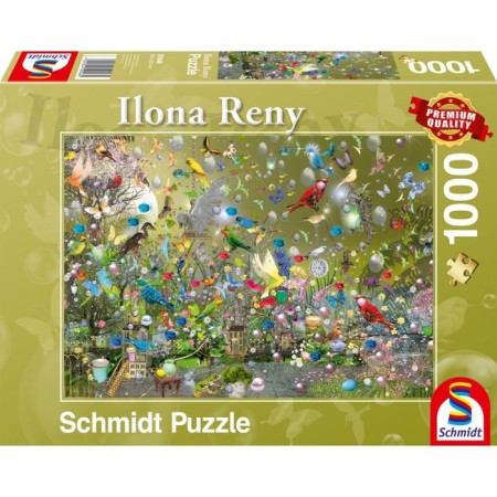 Puzzle "I. Reni. Jungle of parrots ", 1000 elements