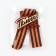 Wooden icon with St. George ribbon on Victory Day “I remember!”, 6.1 x 4.8 cm