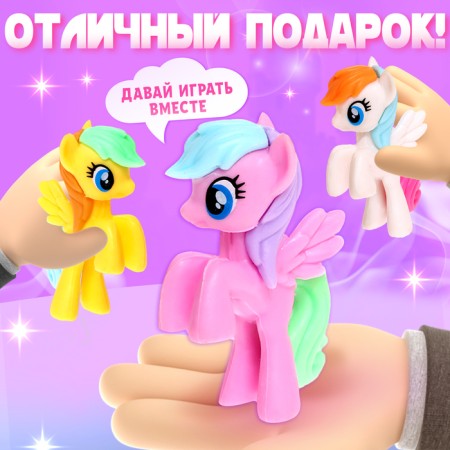 Игрушка пони «Ева», МИКС-3