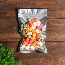 Zip-Lock PP package, with a continuous window, flat, 30 x 40 cm