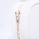 Bag Cross-Bodi with a zipper, white color