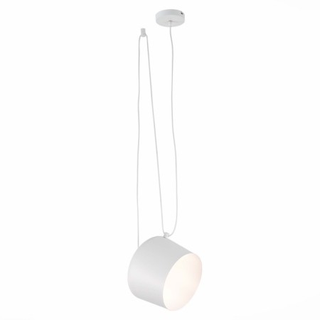Suspension EVOLUCE. Sle120653-01. TRIESTE. 1x40 W, E27, 24.3x24.3x21 cm, white color