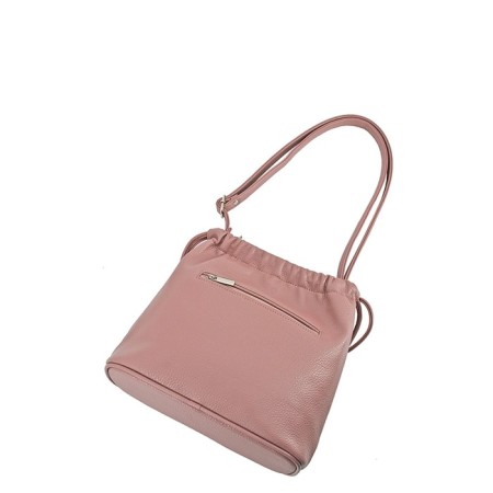 Cross-Bodi bag, lightning department, pink color 23x25x8cm-1