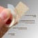 Steppress Protective plate, set - 12 pcs, on an adhesive base, beige color